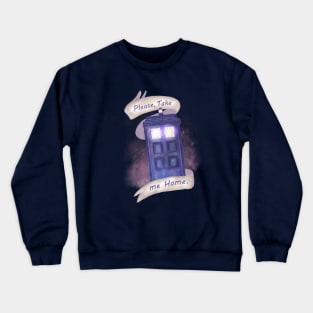 Doctor who Tardis Crewneck Sweatshirt